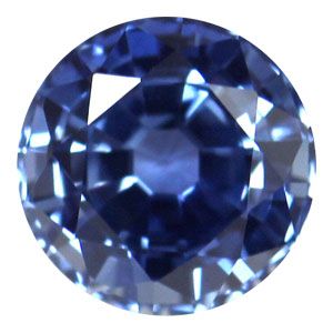 2.00 ct Round Blue Natural Sapphire
